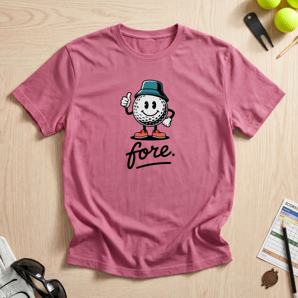 Fore Golf Ball T-Shirt