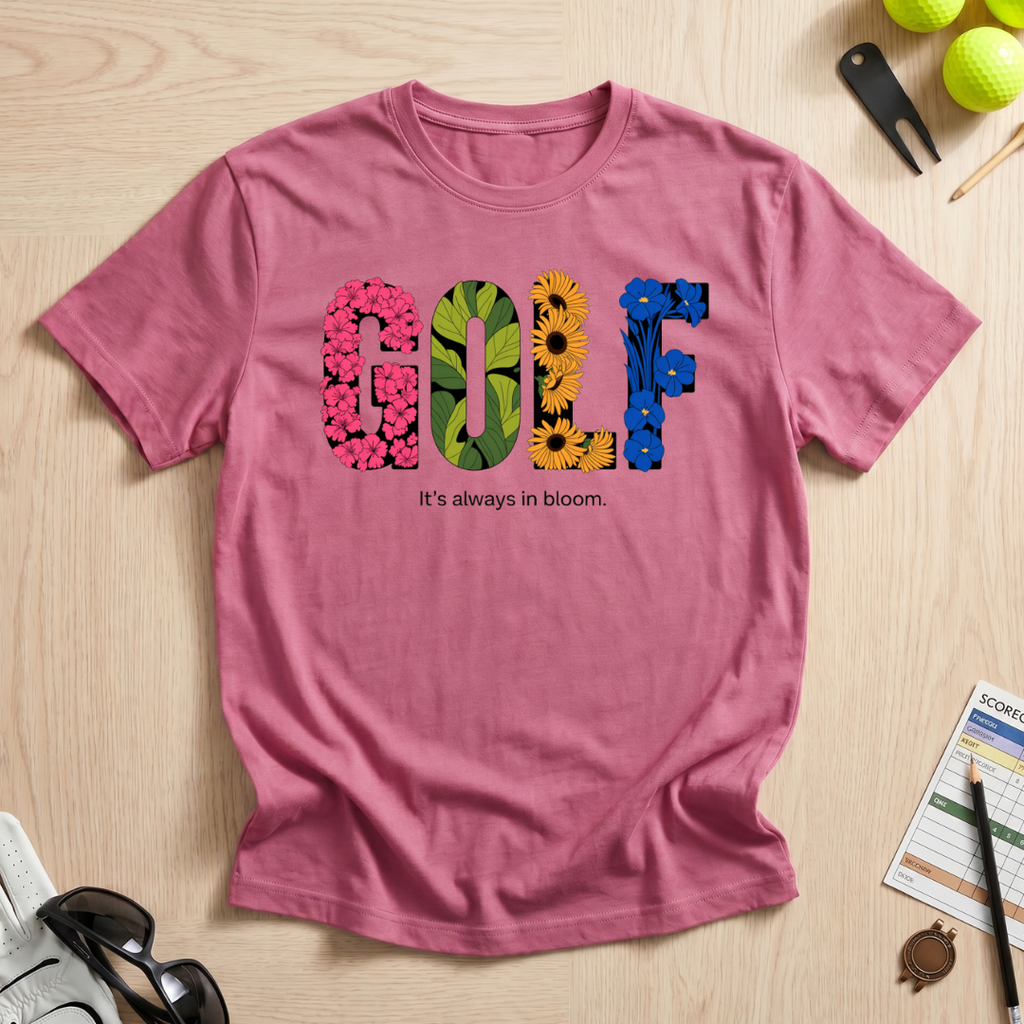 Golf In Bloom T-Shirt