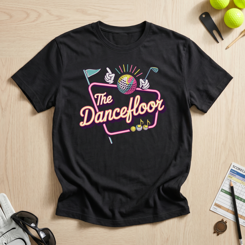 The Dancefloor Neon Sign T-Shirt