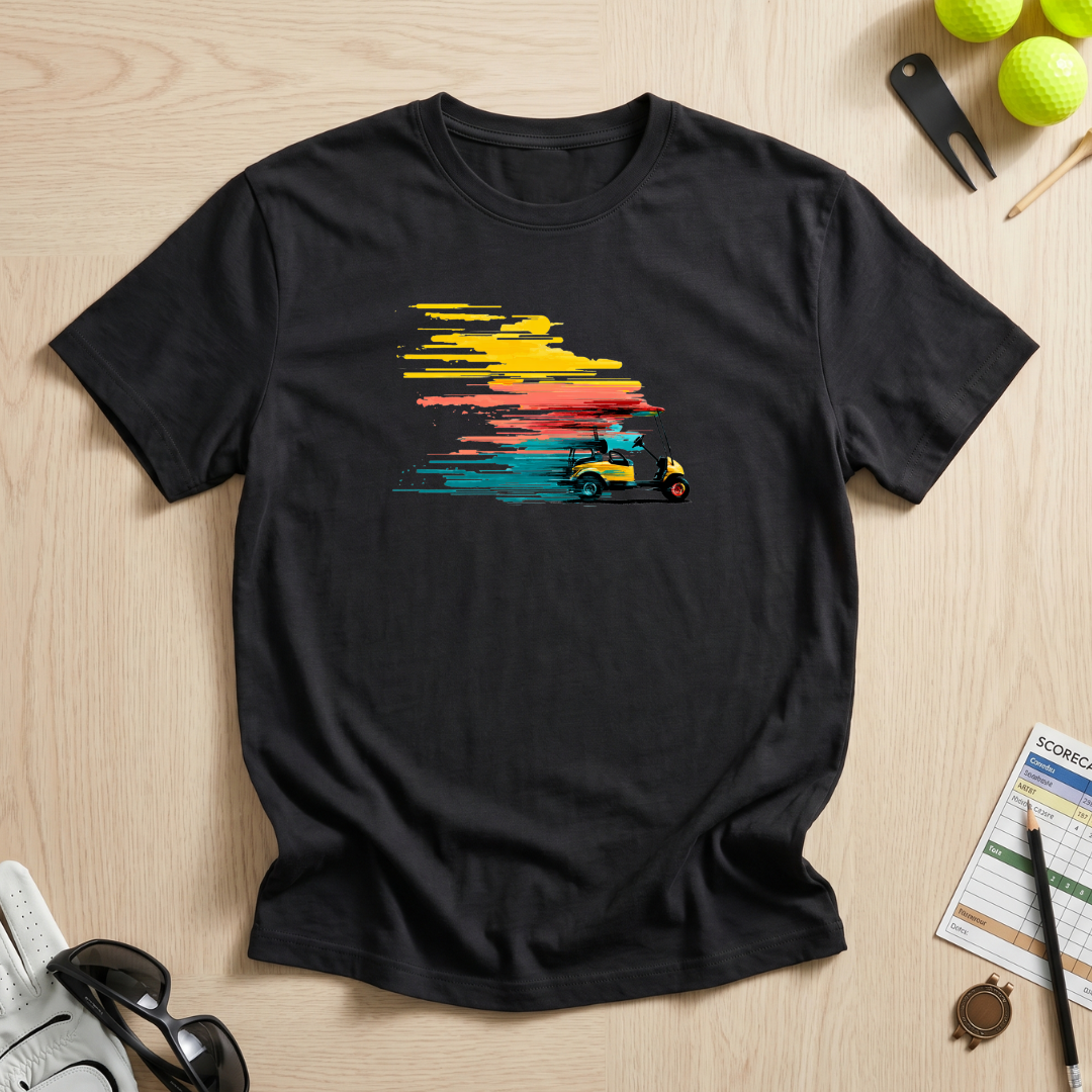 Retro Golf Cart T-Shirt