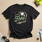 Fore! Neon Sign T-Shirt