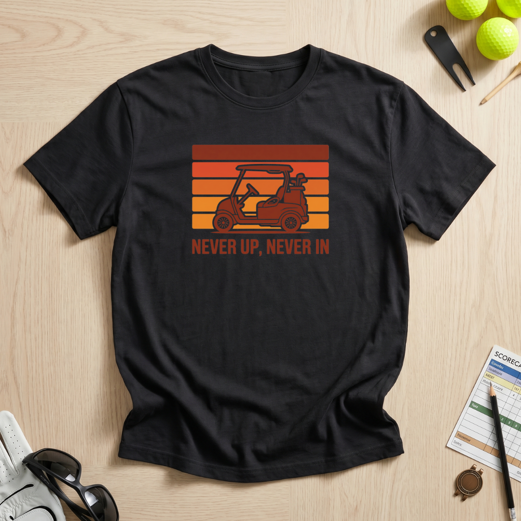 Never Up, Never In T-Shirt