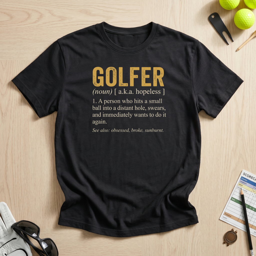 Golfer Definition T-Shirt