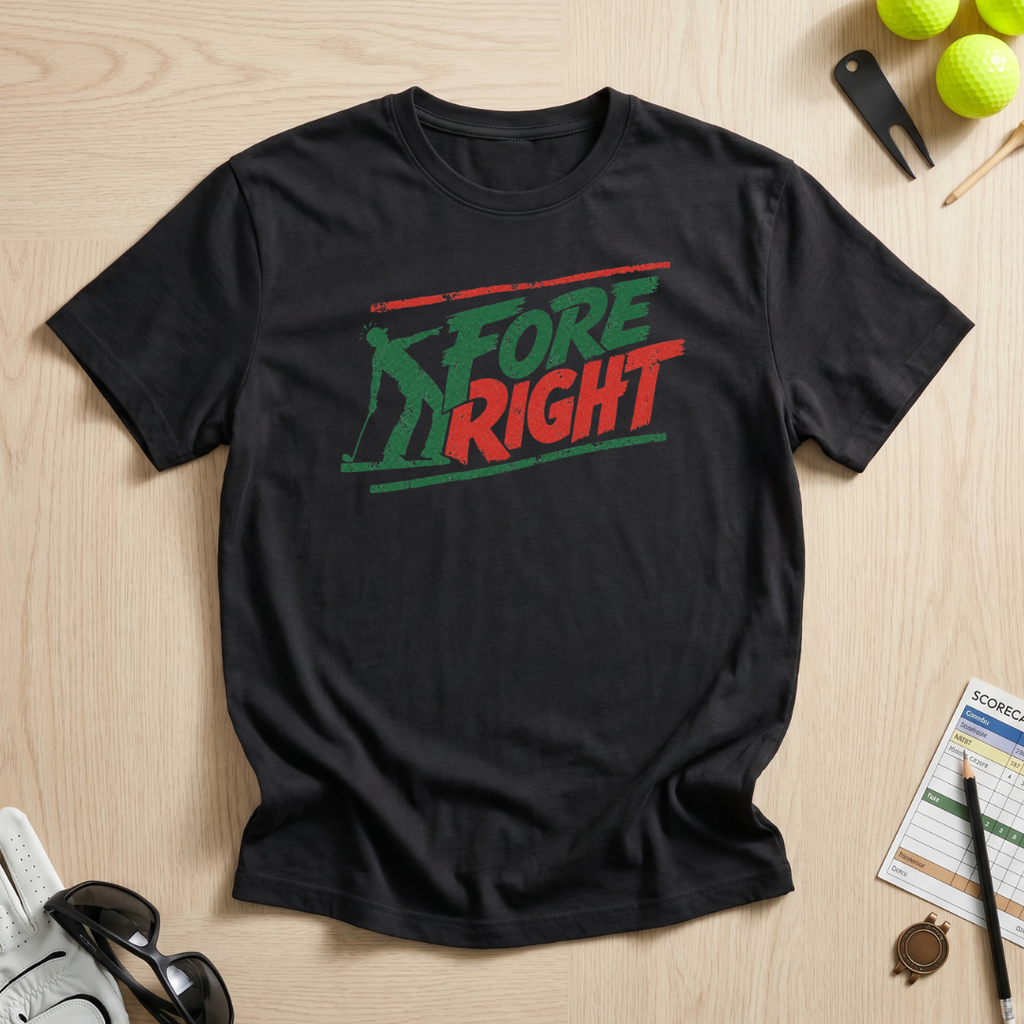 Fore Right Golf T-Shirt