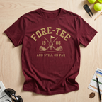 Fore-Tee 40th Birthday Golf T-Shirt