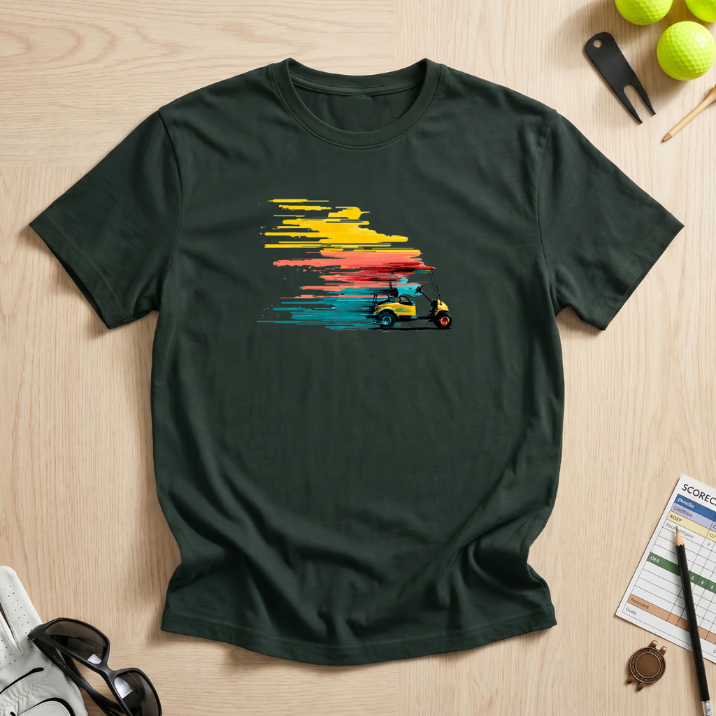 Retro Golf Cart T-Shirt
