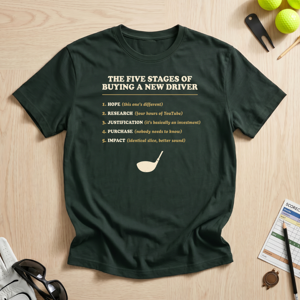 5 Stages Driver T-Shirt
