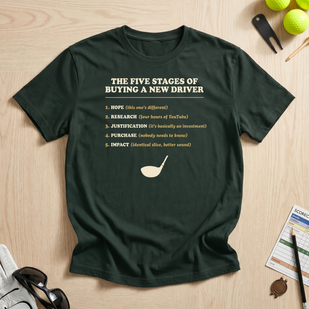 5 Stages Driver T-Shirt