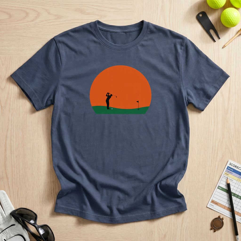 Sunset Golfer T-Shirt