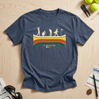 Retro Eat Sleep Golf Repeat T-Shirt