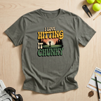 I Love Hitting It Chunky T-Shirt