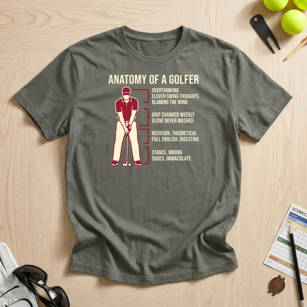 Golfer Anatomy T-Shirt