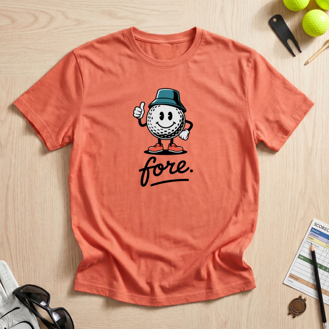 Fore Golf Ball T-Shirt