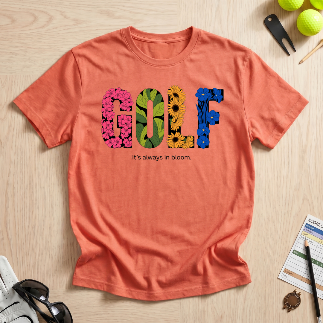 Golf In Bloom T-Shirt