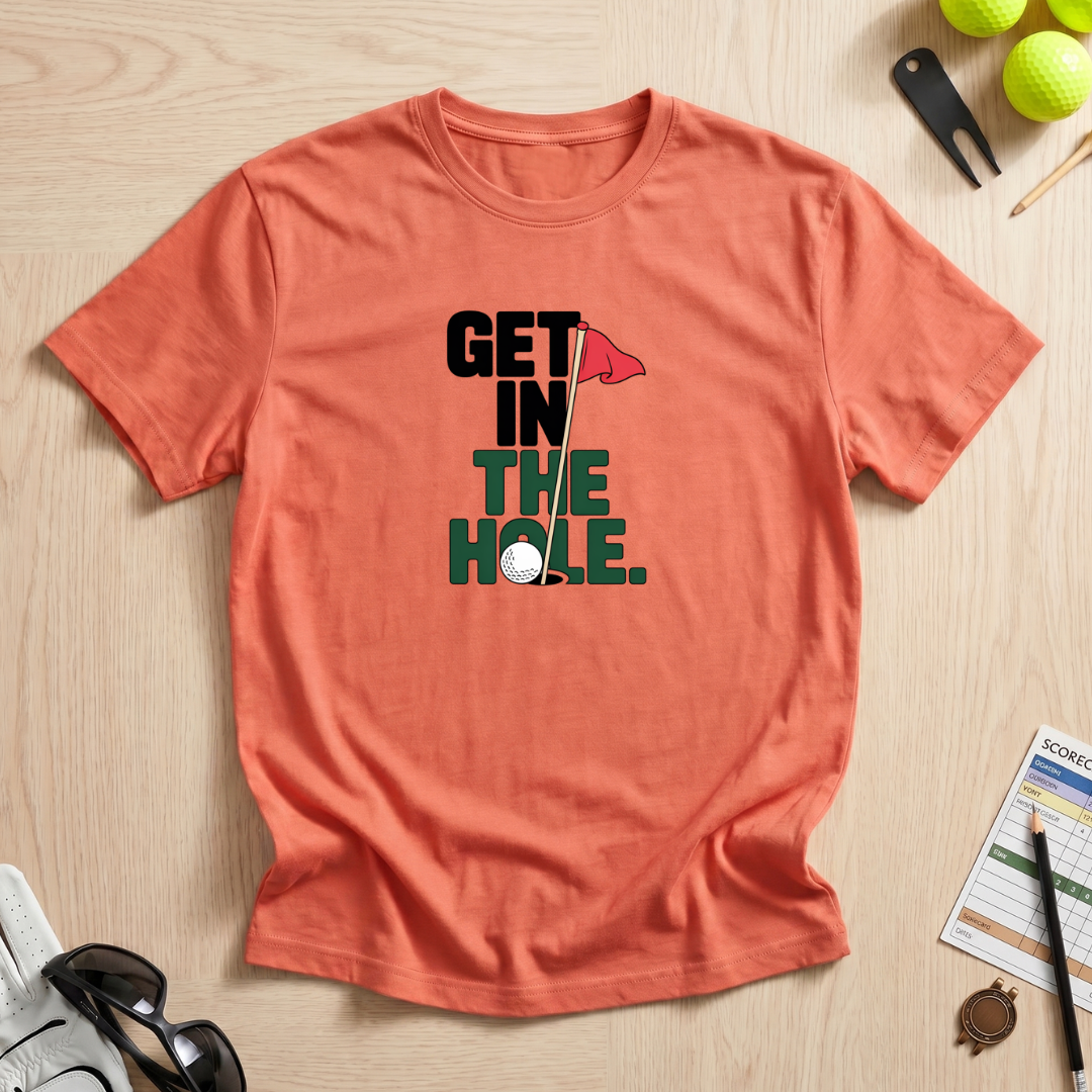 Get In The Hole Flag T-Shirt