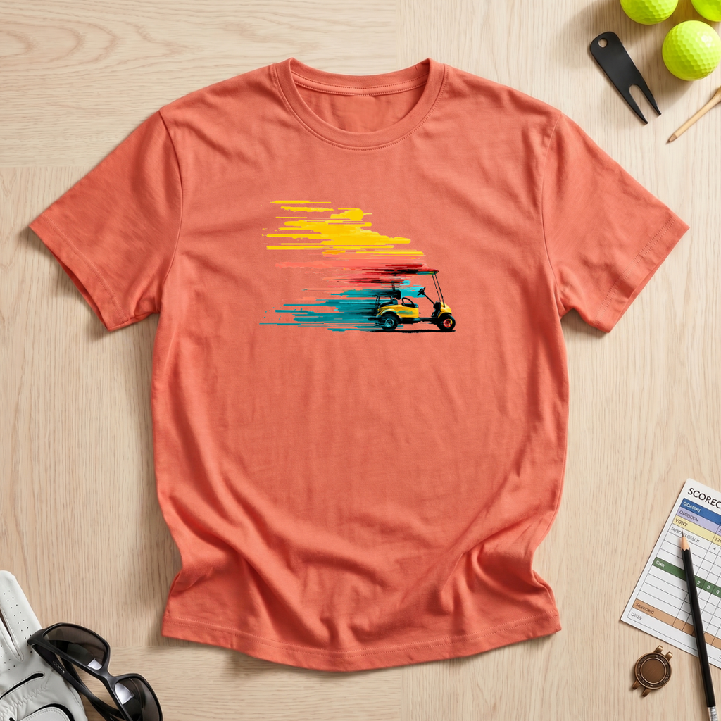 Retro Golf Cart T-Shirt