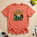 I Love Hitting It Chunky T-Shirt