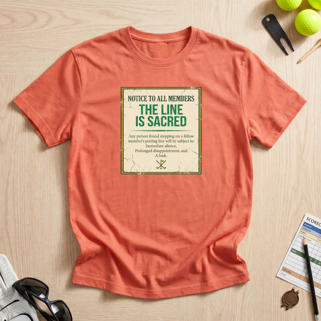 The Line Is Sacred T-Shirt