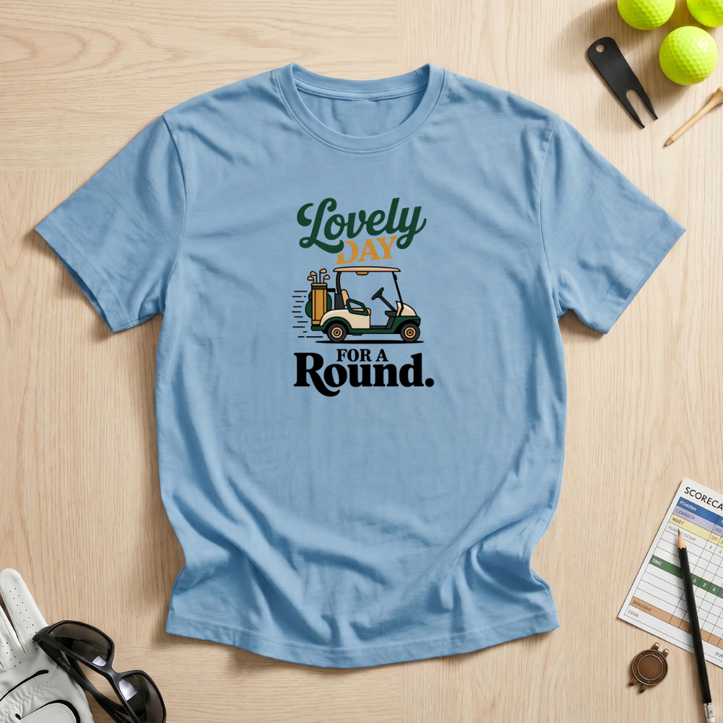 Lovely Day For A Round T-Shirt