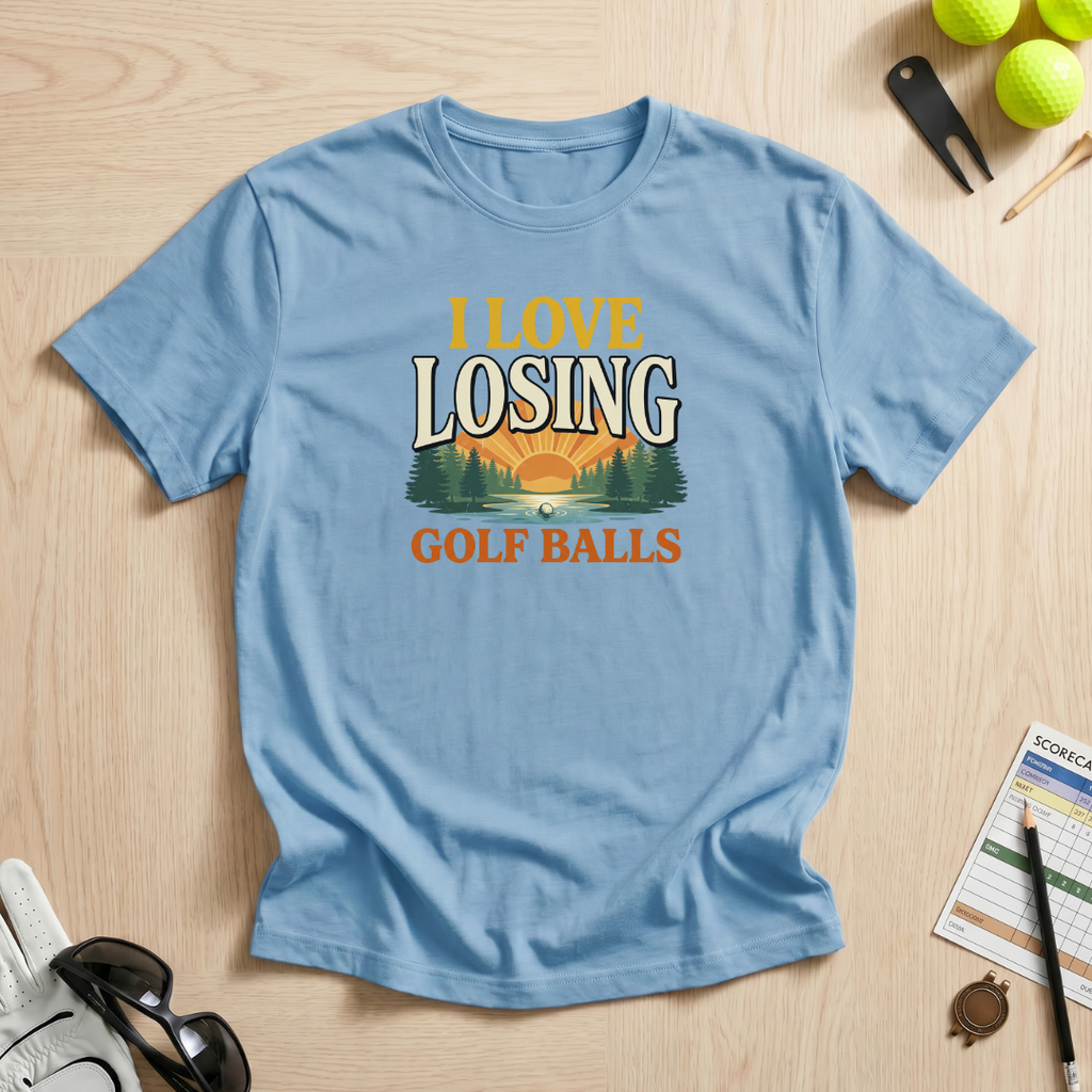 I Love Losing Golf Balls T-Shirt