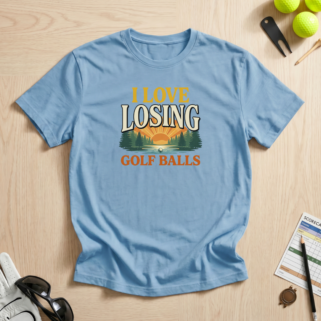 I Love Losing Golf Balls T-Shirt
