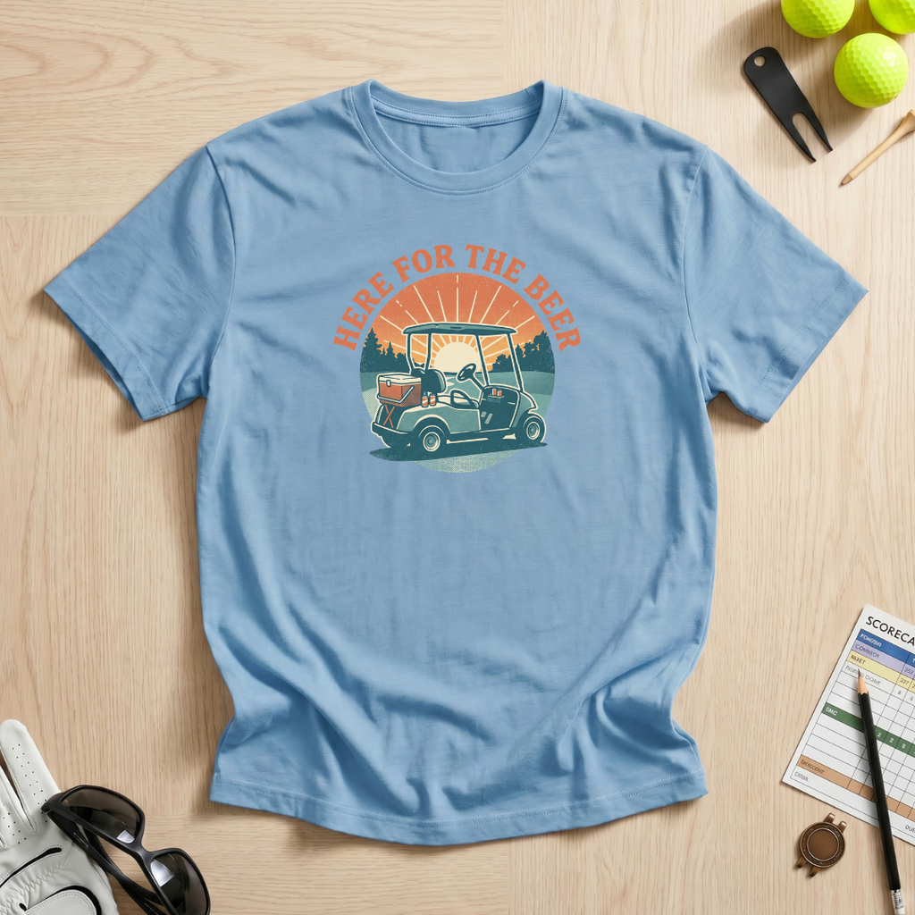 Here For The Beer T-Shirt