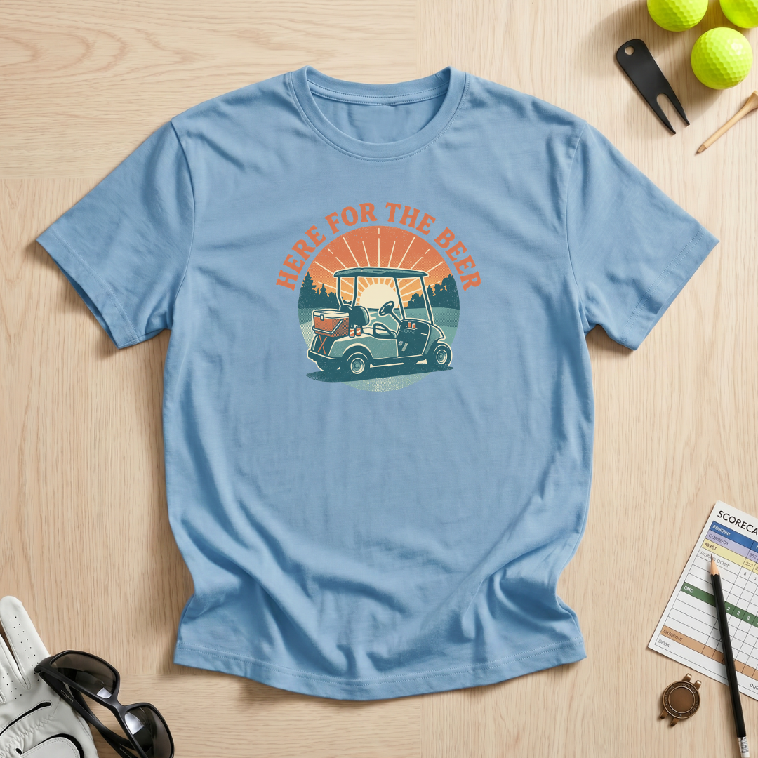 Here For The Beer T-Shirt