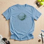 Underwater Ripple Golf Ball T-Shirt
