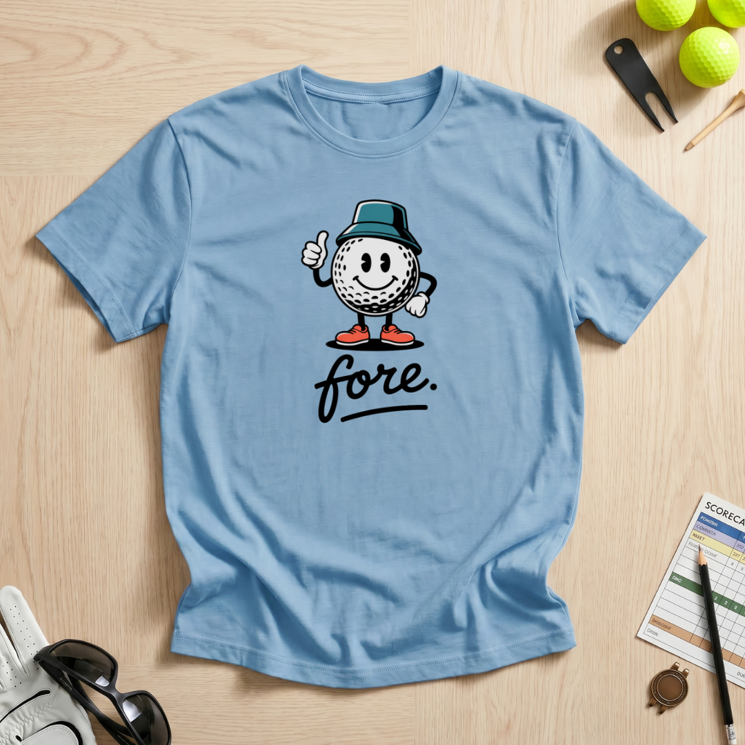 Fore Golf Ball T-Shirt