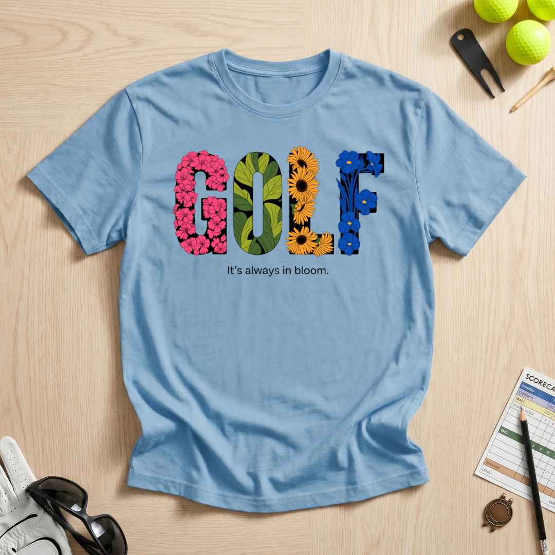 Golf In Bloom T-Shirt