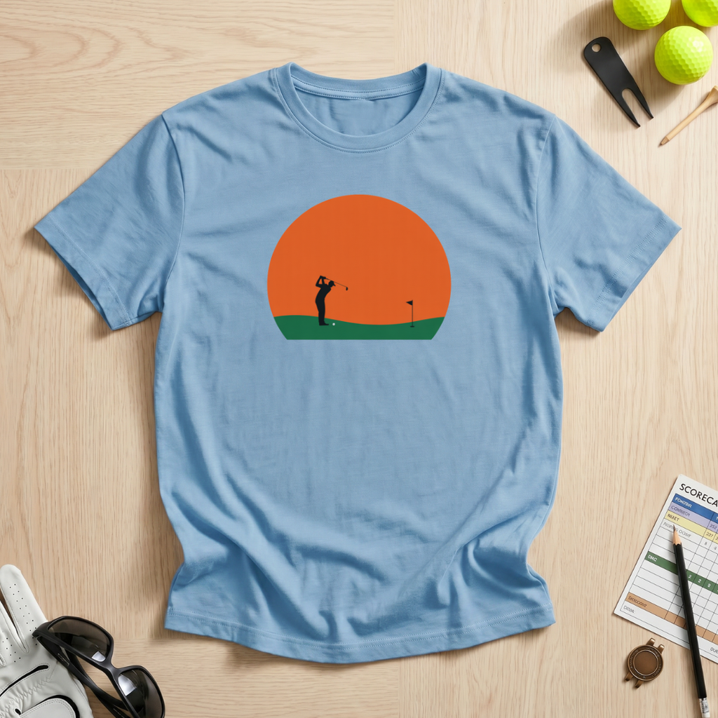 Sunset Golfer T-Shirt