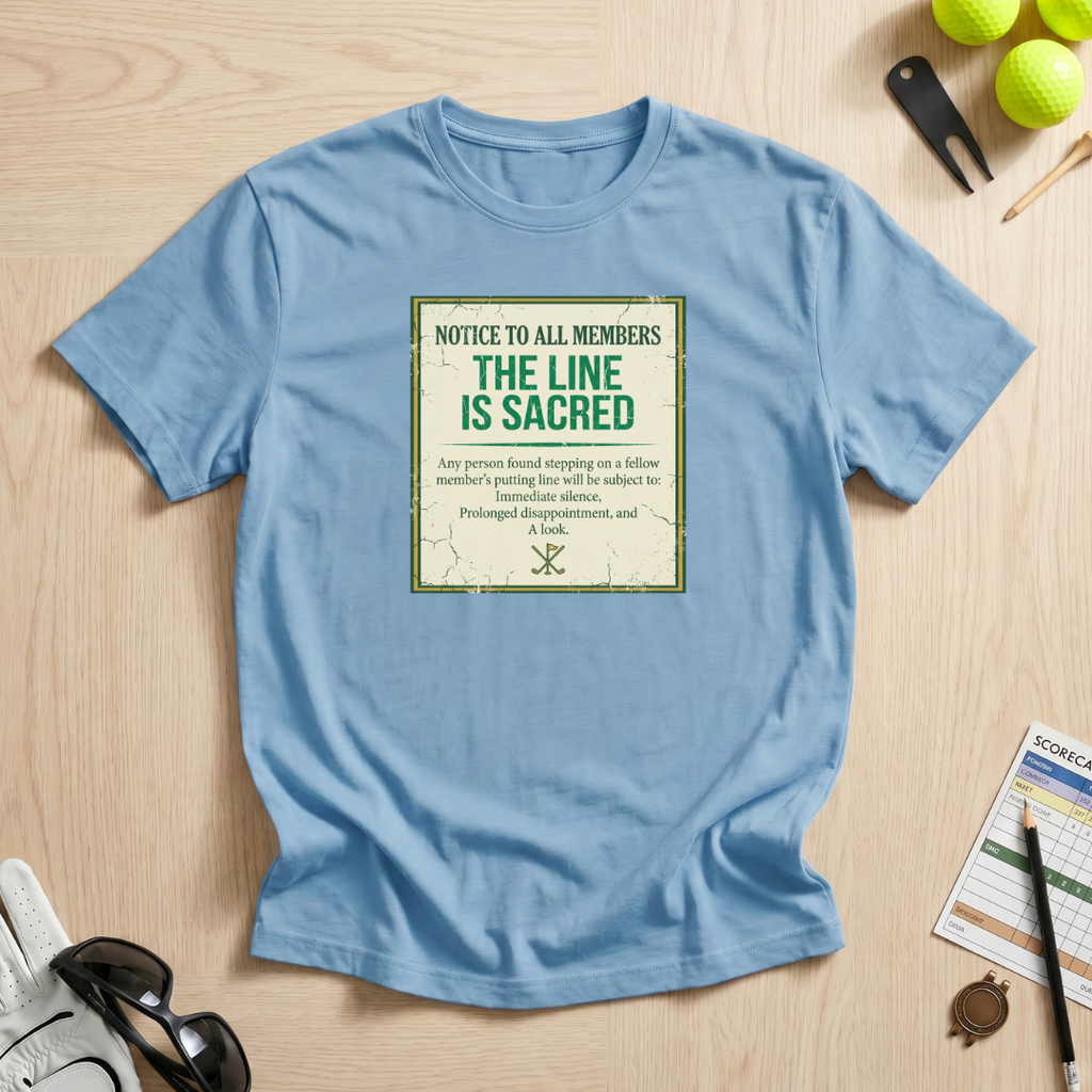 The Line Is Sacred T-Shirt