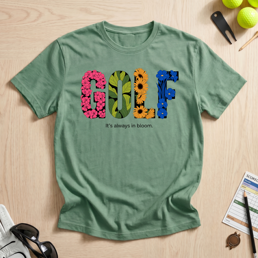 Golf In Bloom T-Shirt