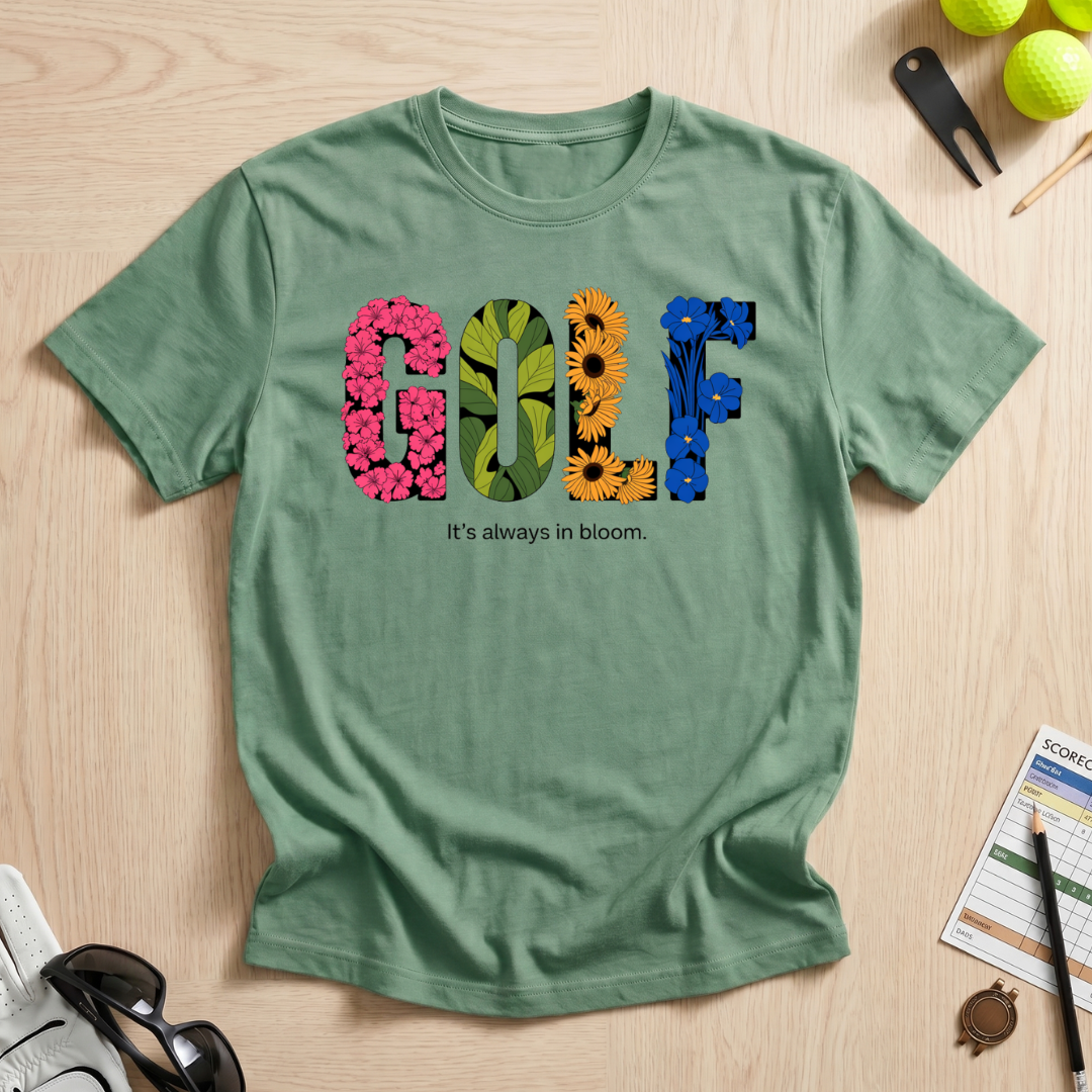 Golf In Bloom T-Shirt