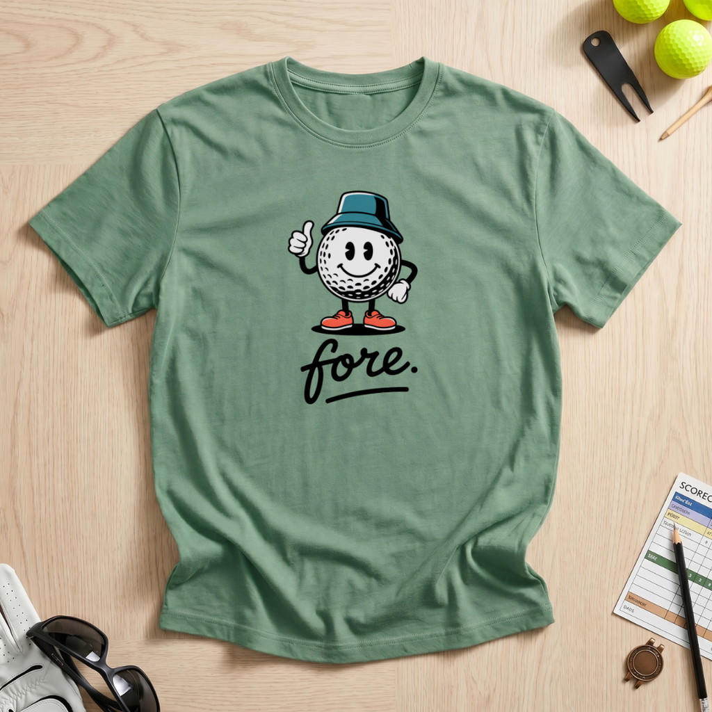 Fore Golf Ball T-Shirt