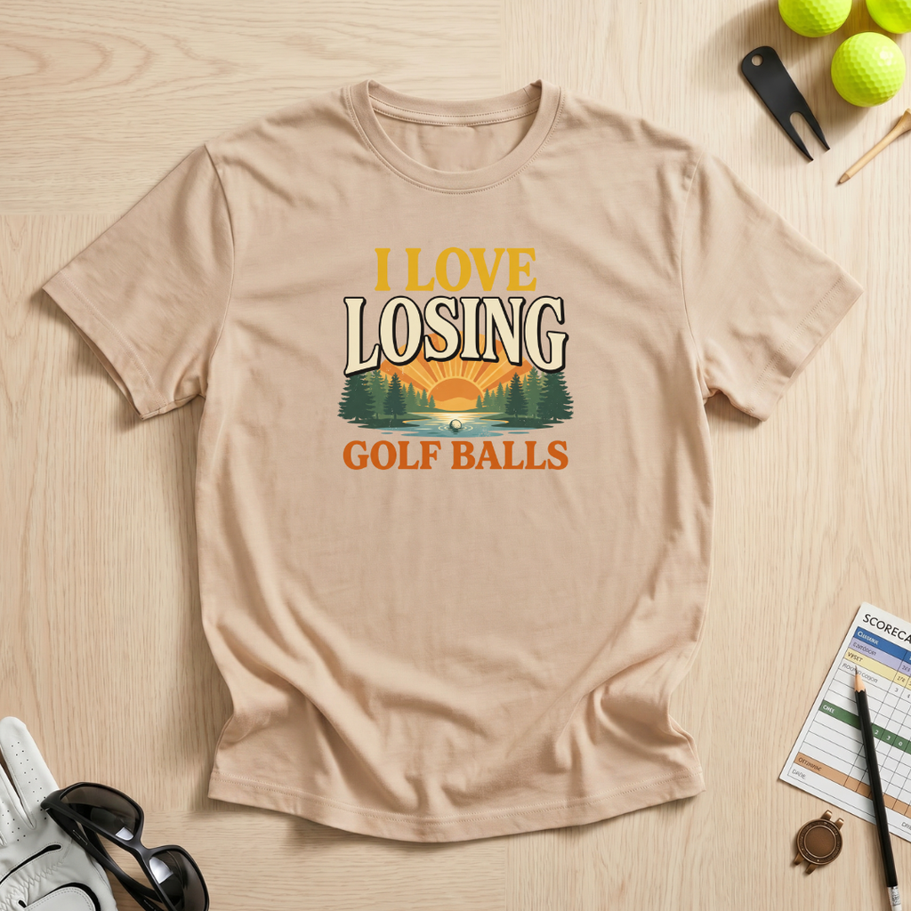 I Love Losing Golf Balls T-Shirt