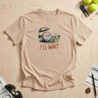 I'll Wait Golf Ball T-Shirt