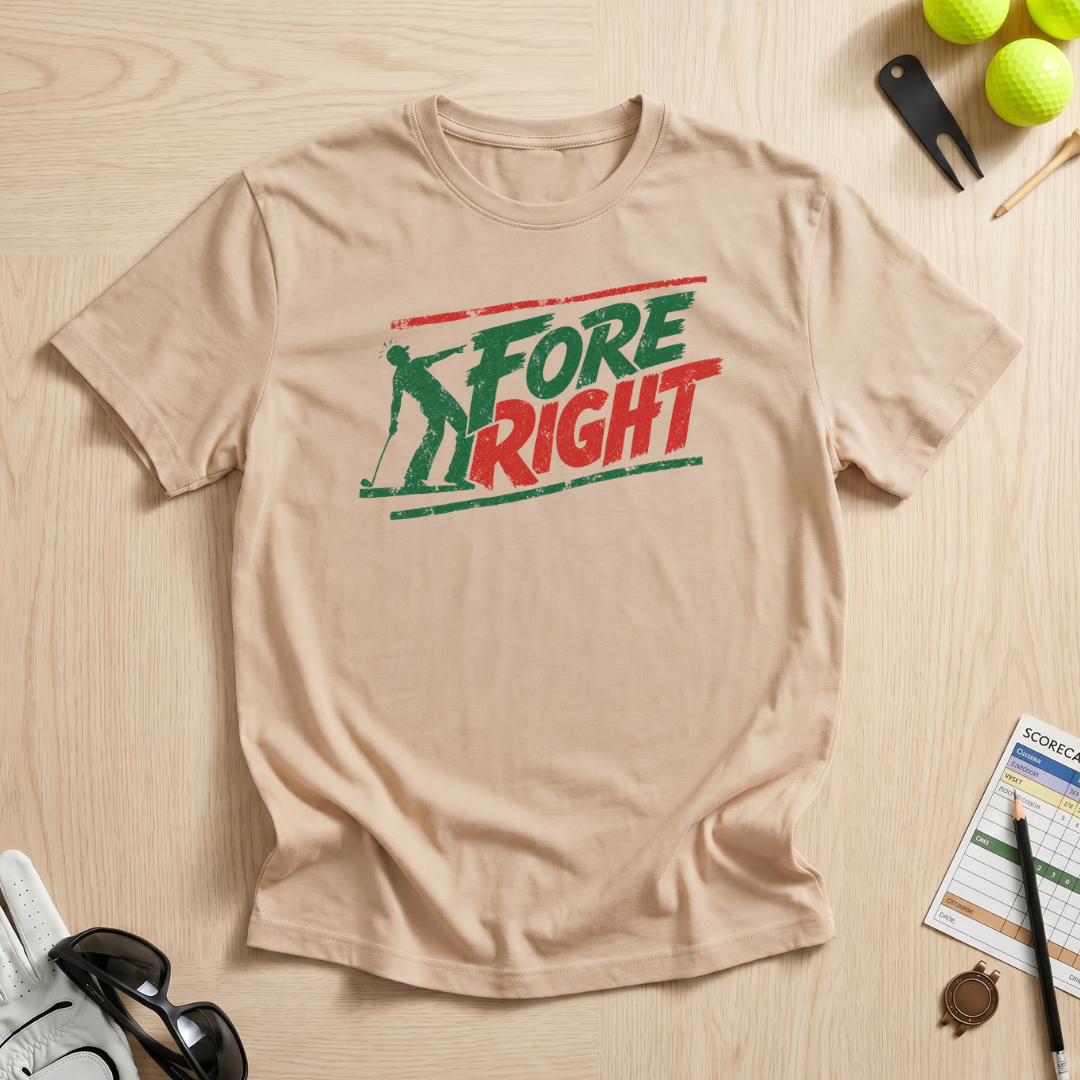 Fore Right Golf T-Shirt
