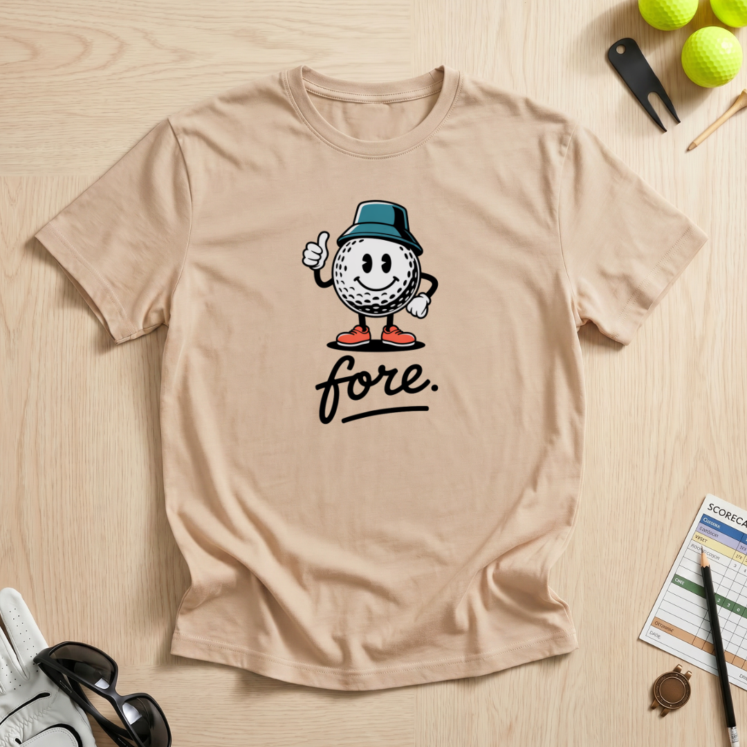 Fore Golf Ball T-Shirt