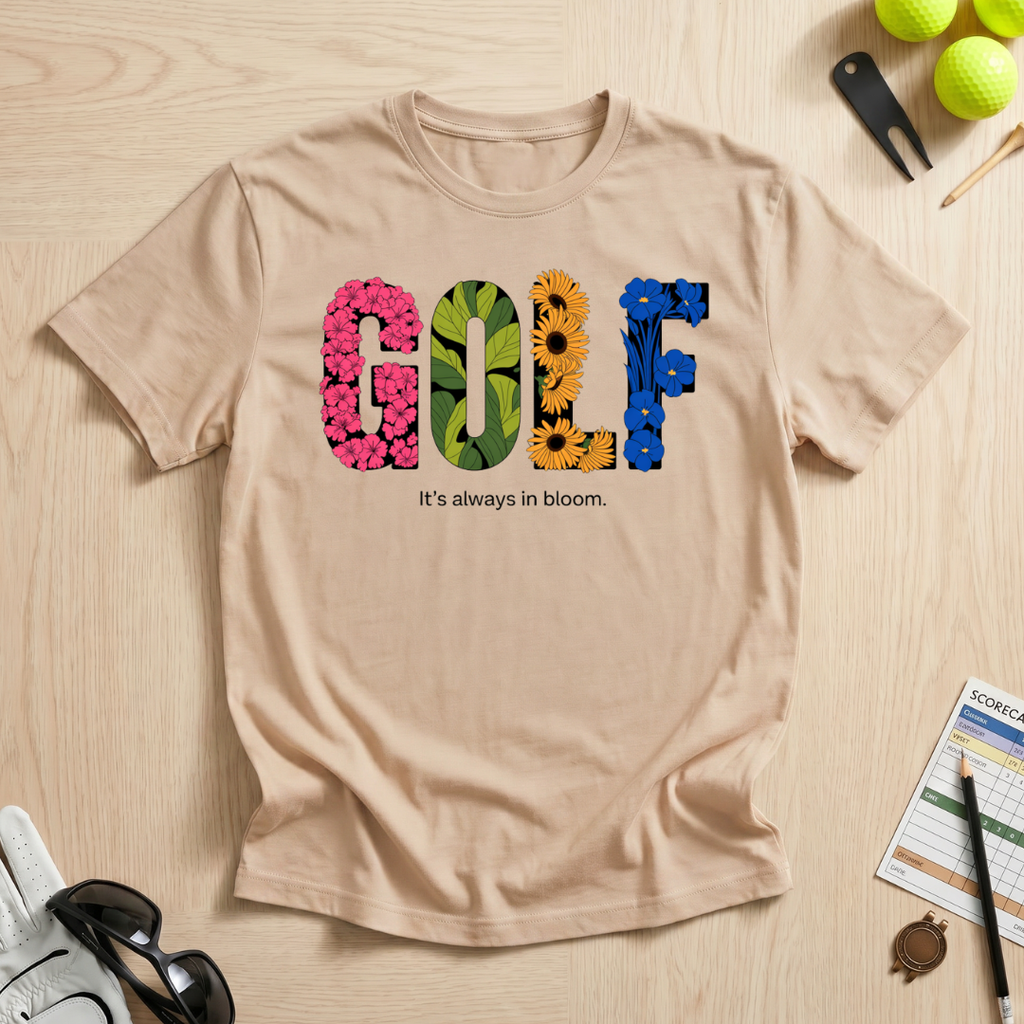 Golf In Bloom T-Shirt