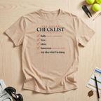 Pre-Round Checklist T-Shirt