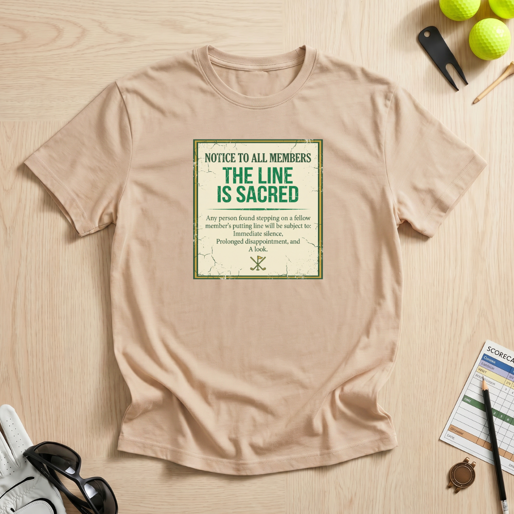 The Line Is Sacred T-Shirt