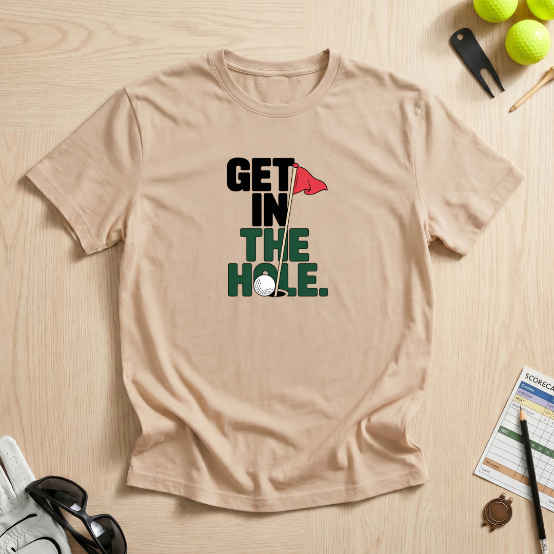 Get In The Hole Flag T-Shirt