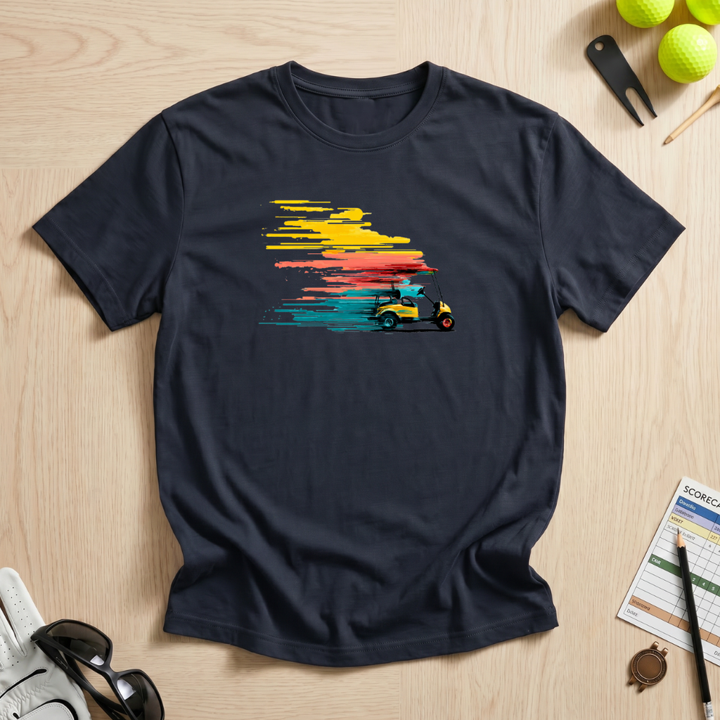 Retro Golf Cart T-Shirt