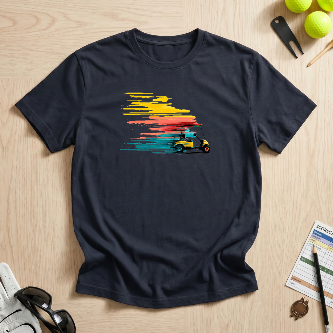Retro Golf Cart T-Shirt