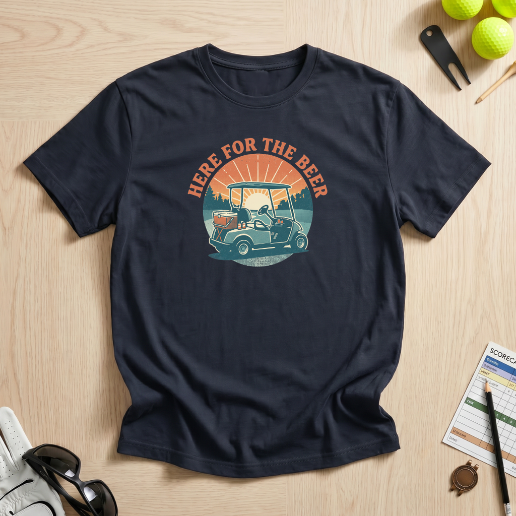 Here For The Beer T-Shirt