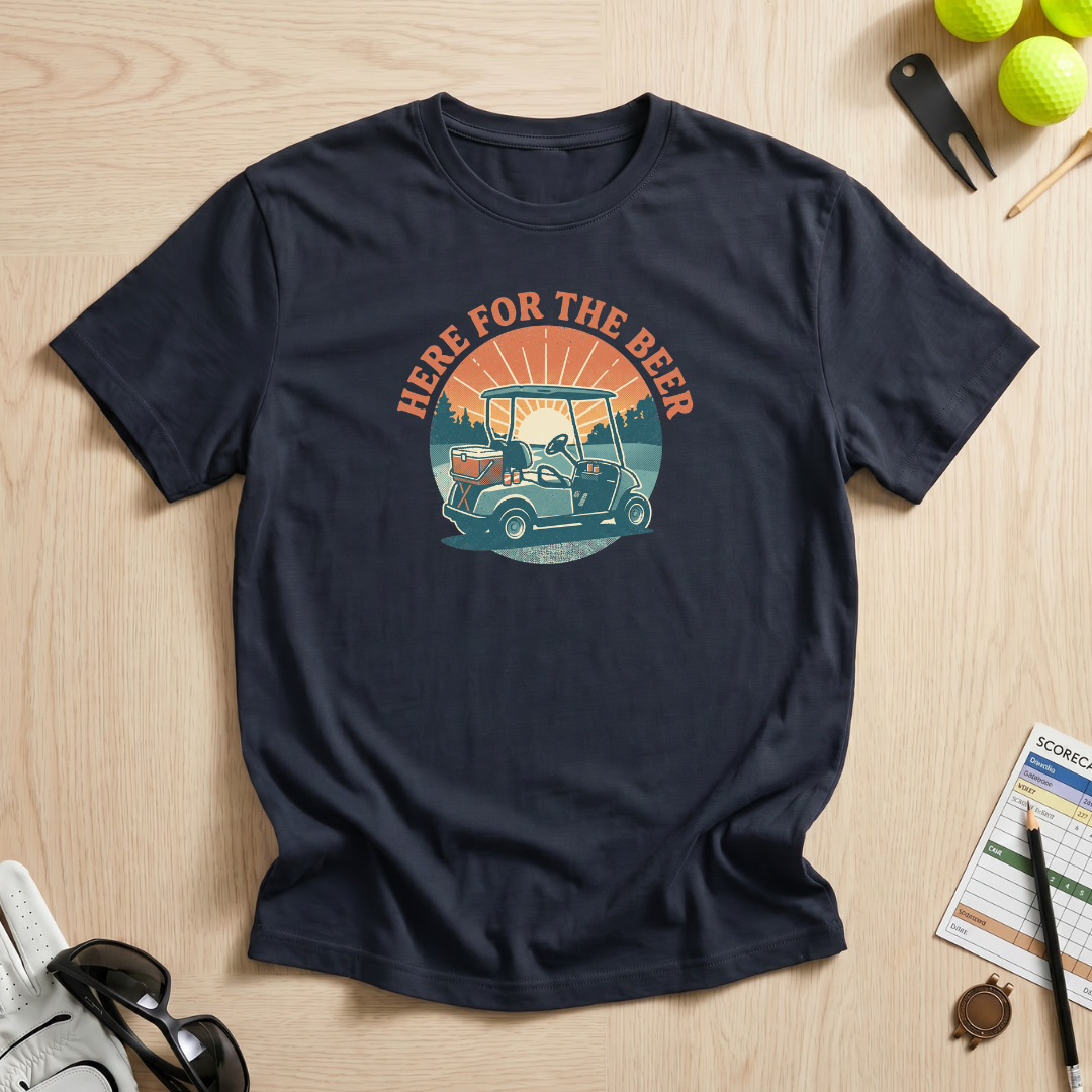 Here For The Beer T-Shirt