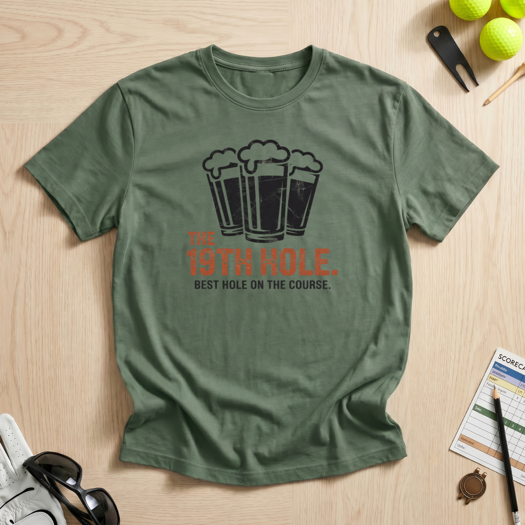 The 19th Hole Golf T-Shirt