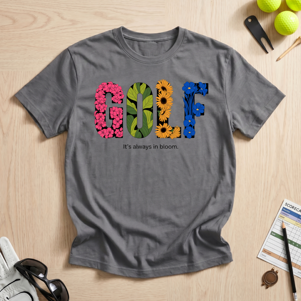 Golf In Bloom T-Shirt