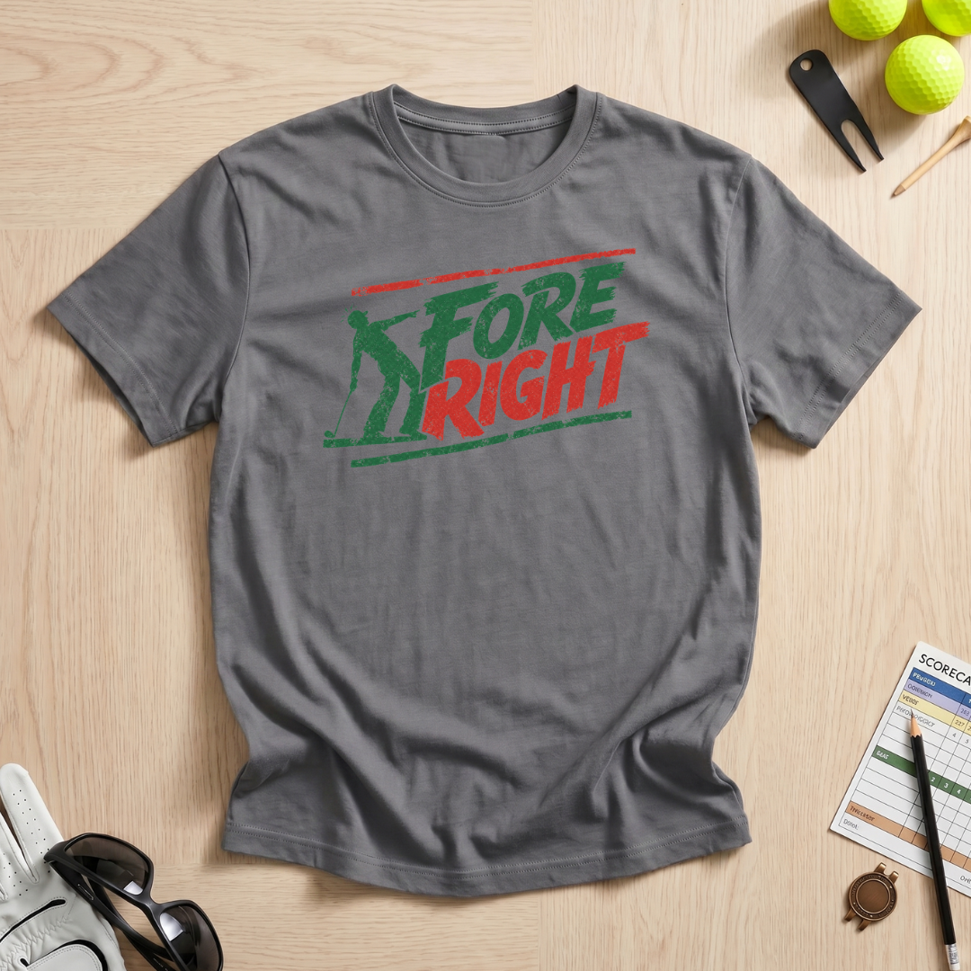 Fore Right Golf T-Shirt